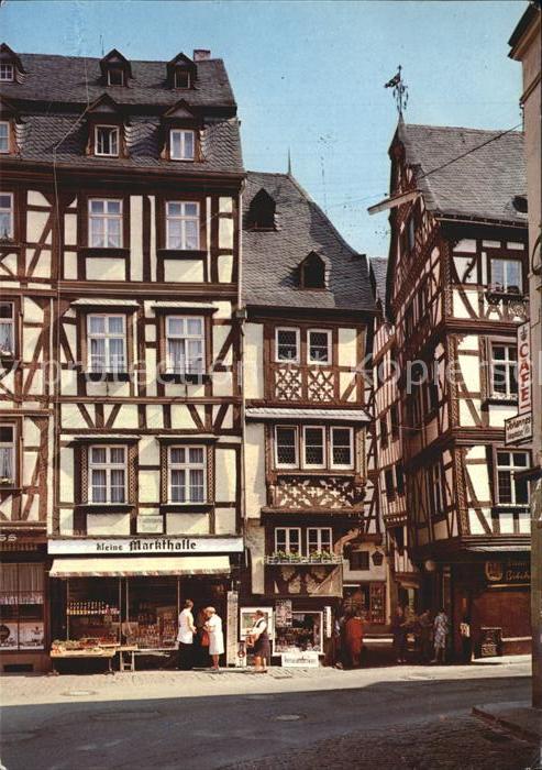 BERNKASTEL-KUES Berncastel Rheinland-Pfalz Kleine Markthalle