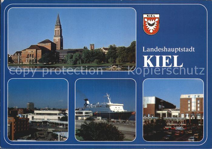 KIEL  CITY Schiff Kirche
