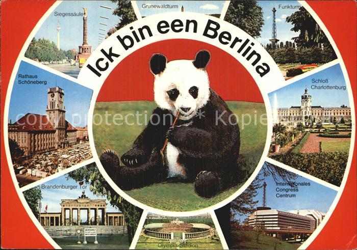 BERLIN  CITY Schloss Charlottenburg Brandenburger Tor Siegessaeule