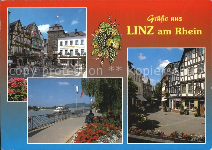 Linz Rhein Stadtansichten