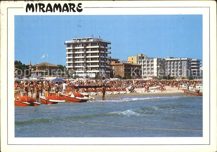 Miramare di Rimini  Strand und Hotels