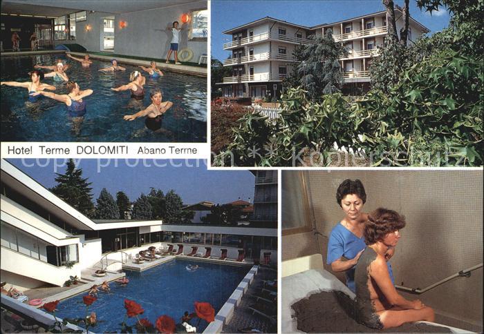 Abano Terme Hotel Terme Dolomiti Pool Hallenbad Moorbad