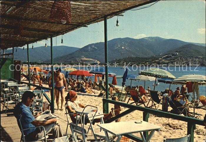 Marina di Campo Strandansicht