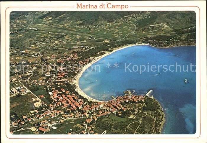 Marina di Campo Fliegeraufnahme