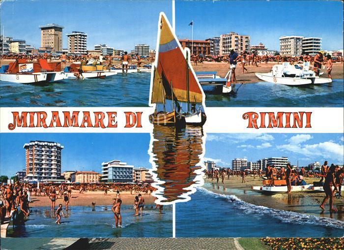 Miramare di Rimini  Dem see entlang