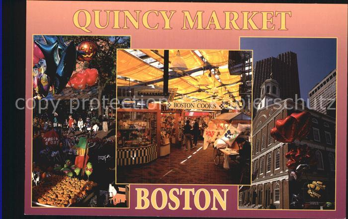 Boston Massachusetts Quincy Market