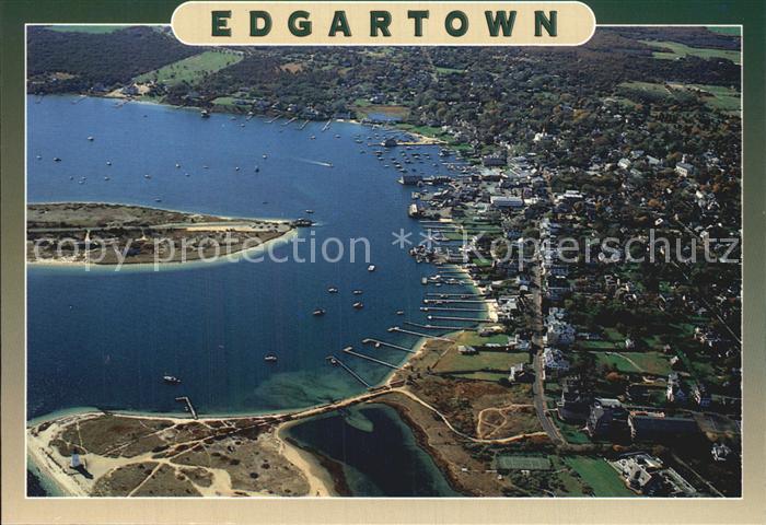 Vineyard Haven Fliegeraufnahme Edgartown