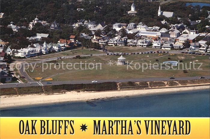 Vineyard Haven Fliegeraufnahme Oak Bluffs