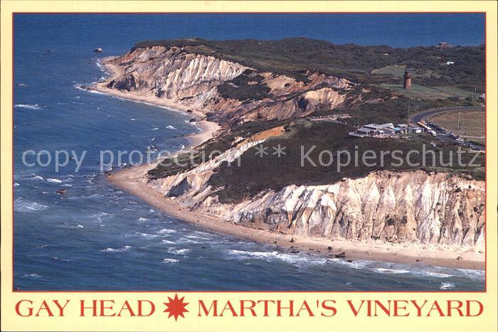Vineyard Haven Fliegeraufnahme Gay Head
