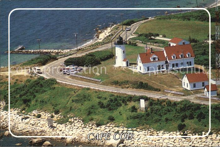 Cape Cod Mass. Fliegeraufnahme Leuchtturm