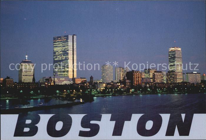 Boston Massachusetts Skyline
