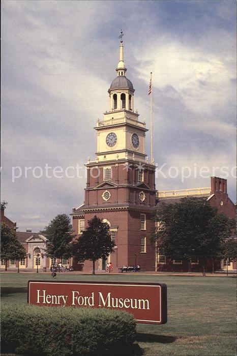Detroit Michigan Henry Ford Museum