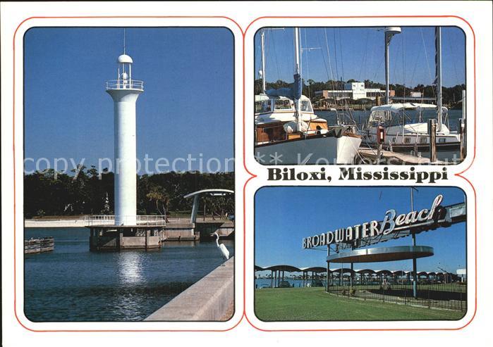 Biloxi Hafen Leuchtturm