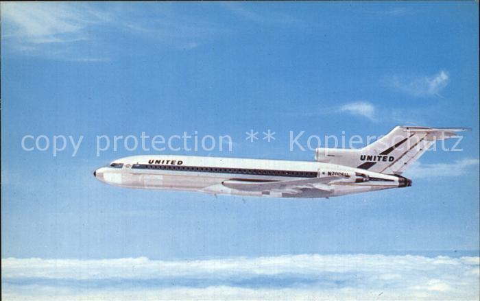 Flugzeuge Zivil United Air Lines Boeing 727