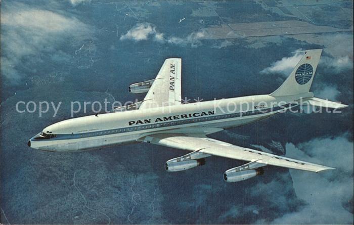 Flugzeuge Zivil Pan American Jet Clipper Boeing 707
