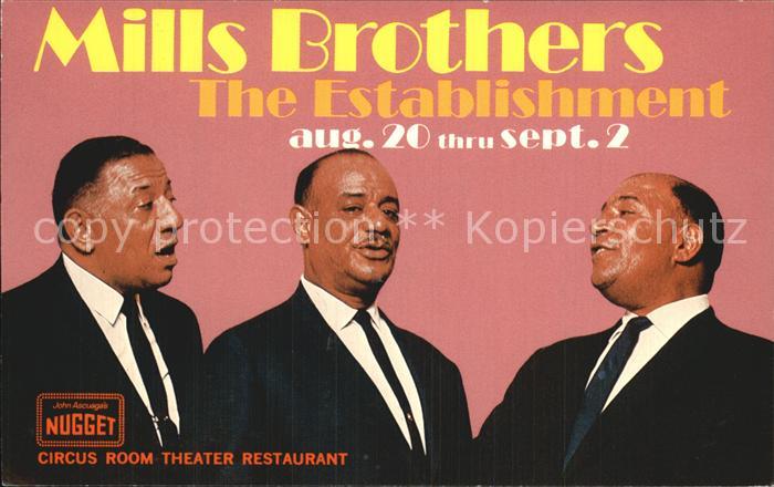 Saenger Band Mills Brothers John Ascuaga's Nugget