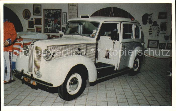 Autos English Taxi Cab Liberace Museum Las Vegas Nevada