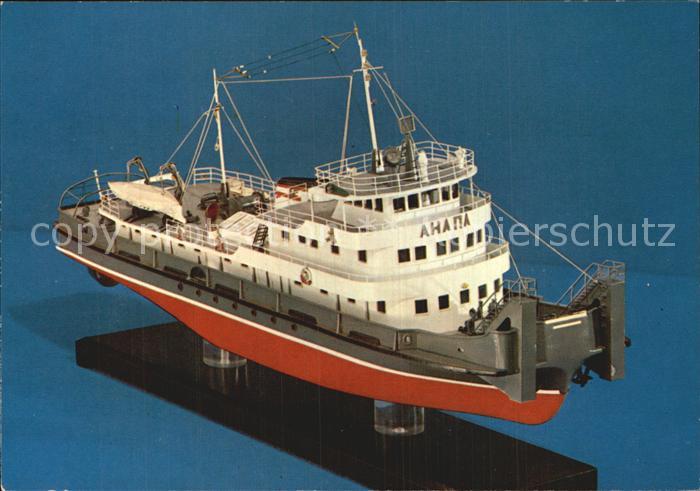 Modellbau Schubboot Schiff- und Kranbauwerke Ungarn