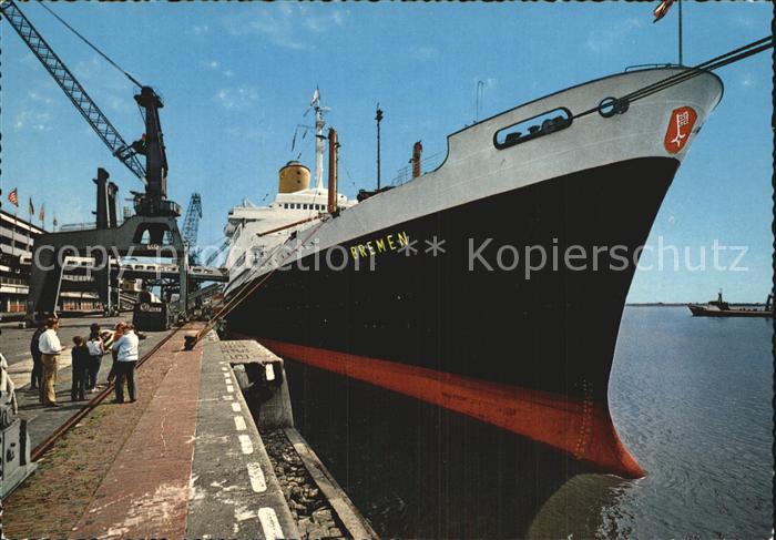 Schiffe Ships Navires TS Bremen