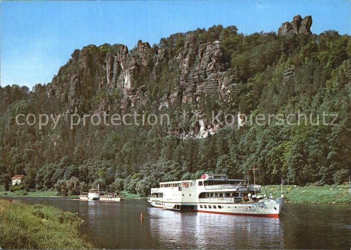 Motorschiffe Bastei Saechsische Schweiz