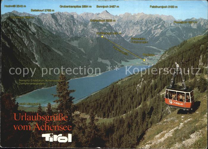 Seilbahn Achensee Rofangebirge