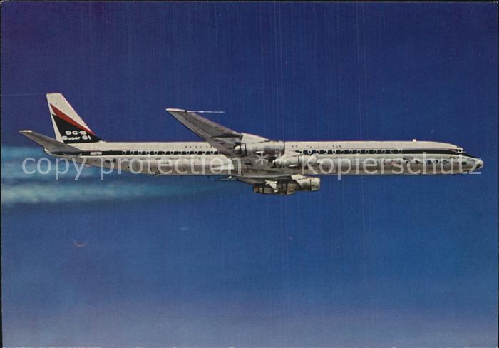 Flugzeuge Zivil Mc Donnell Douglas DC-8  Super 61