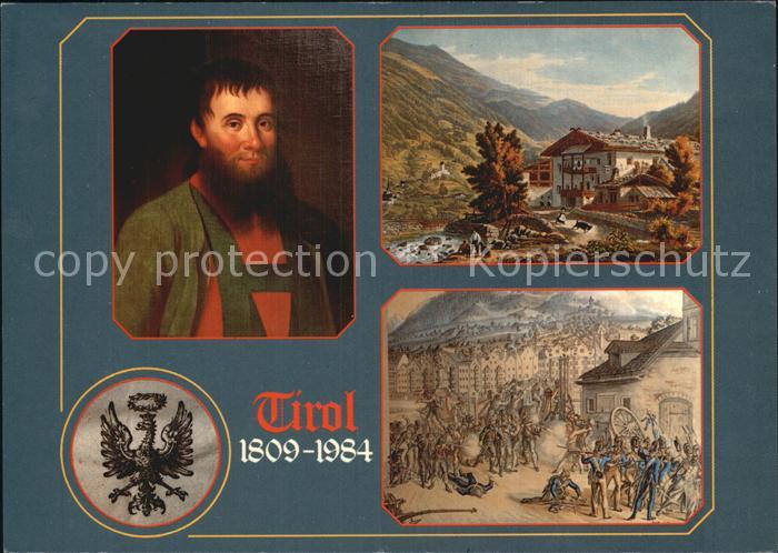 Hofer Andreas Portrait von J.P. Altmutter Landwirtshaus St. Leonhard im Passeier