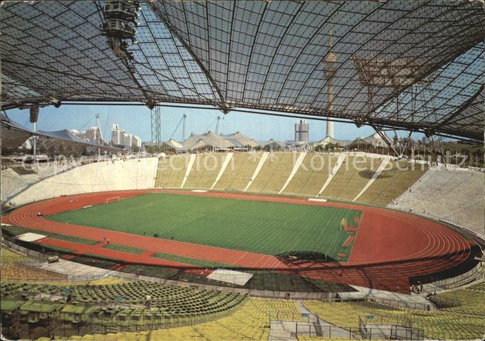 Stadion Stadium Estadio-- Muenchen Olympia-Stadion Olympiapark