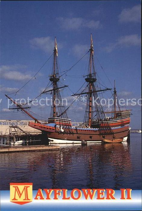Segelschiffe Mayflower II Plymouth Massachusetts