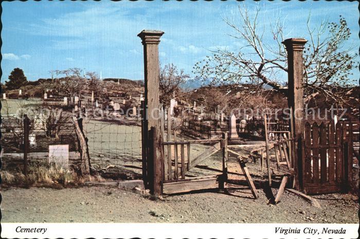 Friedhof Cemetery Virginia City Nevada