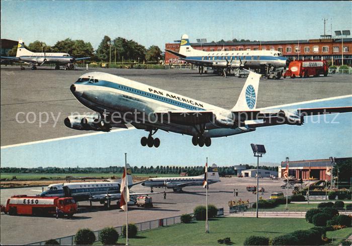 Flugzeuge Zivil Pan American Bremen Flughafen
