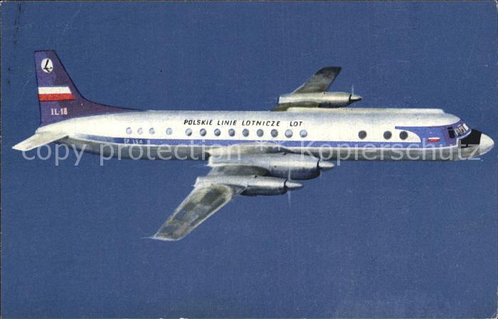 Flugzeuge Zivil Polskie Linie Lotnicze Lot Turboprop Ai