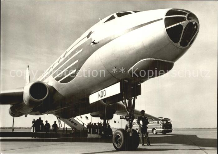 Flugzeuge Zivil Mittelstrecken-Verkehrsflugzeug Tu-104