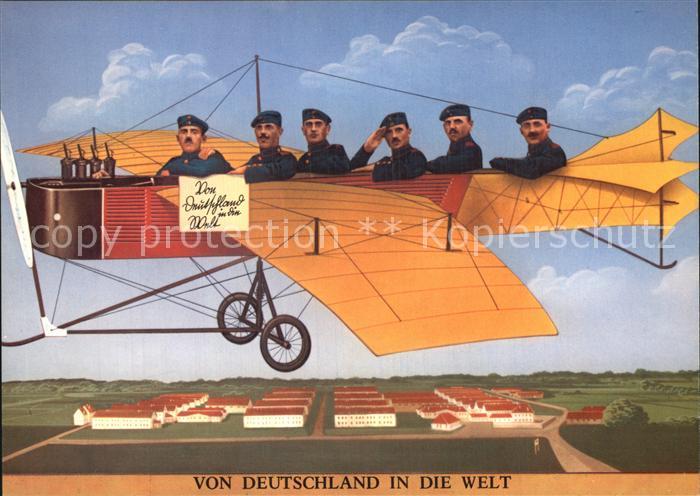 Fotomontage Fotocollage Soldaten Flugzeug