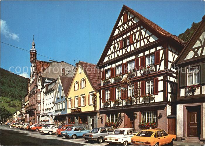 Wolfach Dorfstrasse Fachwerkhaus
