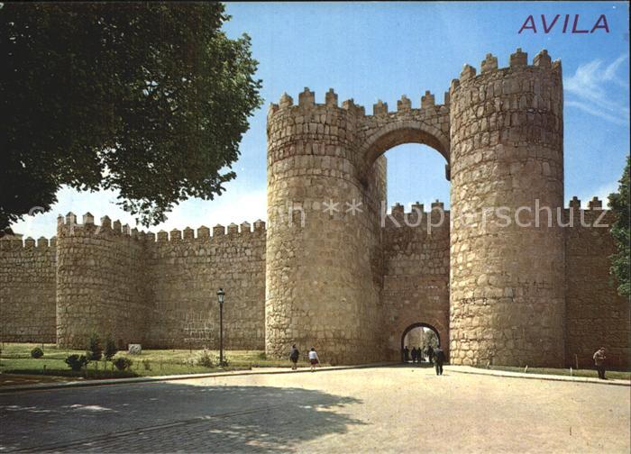Avila Espana Puerta de San Vicente