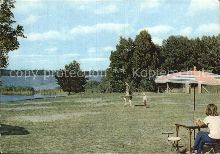 Jezioro Nieslysz Fragment Osrodka Wczasow Pracowniczych Lumel