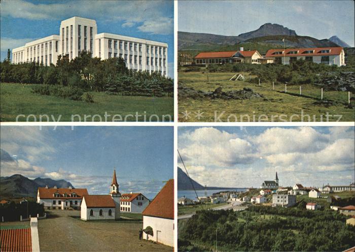 Schweden Reykholt former home of Snorri Sturluson Bifroest Hotel The Hvanneyri A