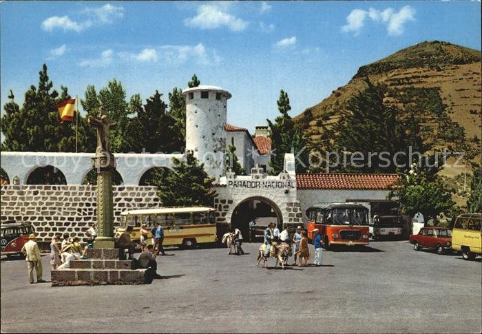 Tejeda Cruz de Tejeda Turistas en el Parador Nacional