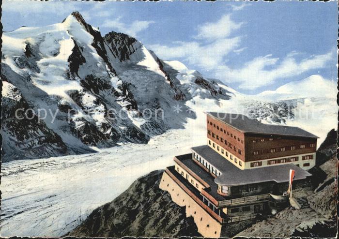 Grossglockner Hochalpenstrasse Kaiser Franz Josefshaus Johannisberg