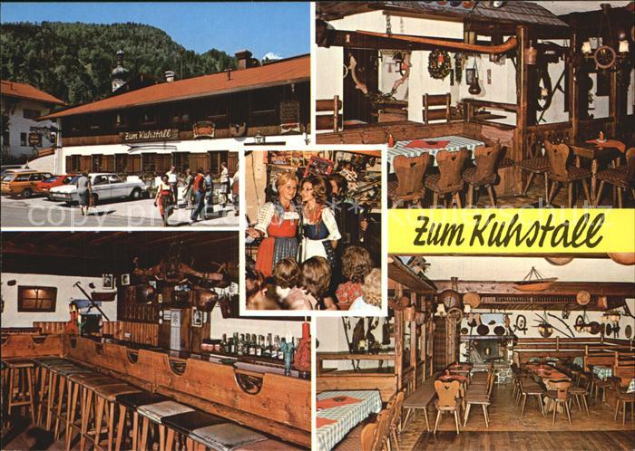 Reit Winkl Unterhaltungslokal Zum Kuhstall Gastraeume Bar