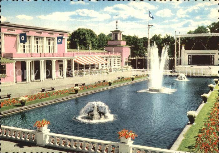 Goeteborg Spegeldammen och Friluftscenen Liseberg