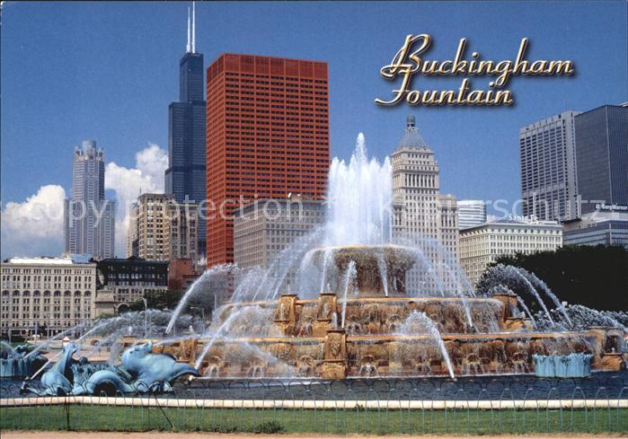 Chicago Illinois Buckingham Fountain