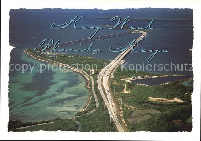 Key West Bahia Honda Bridge State Park Florida Keys Air view