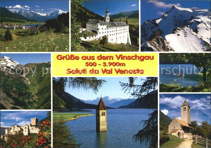 Vinschgau Val Venosta St Valentin Burgeis Ortler Stilfser Joch Haider See Churbu