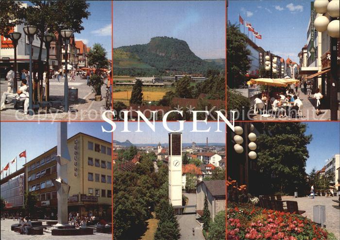 Singen Hohentwiel Orts und Teilansichten