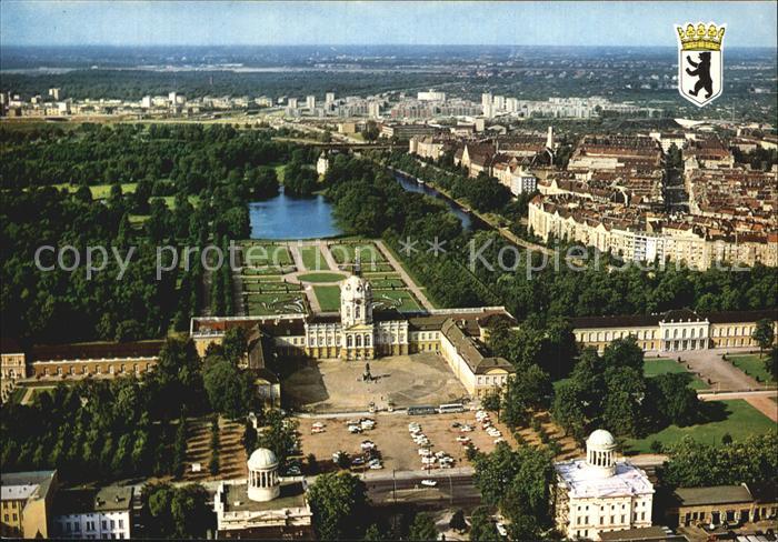BERLIN  CITY Charlottenburger Schloss Fliegeraufnahme