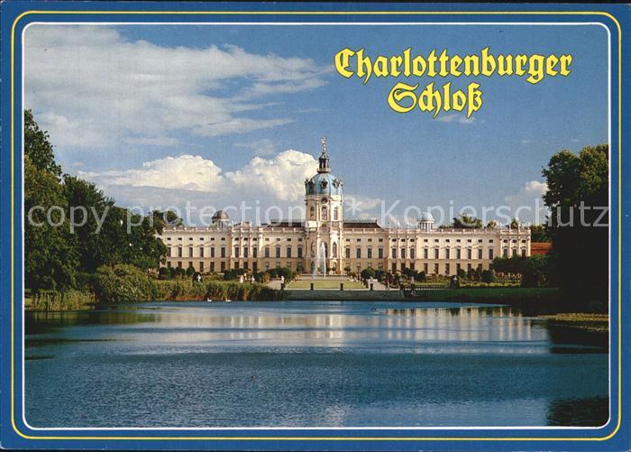 BERLIN  CITY Charlottenburger Schloss