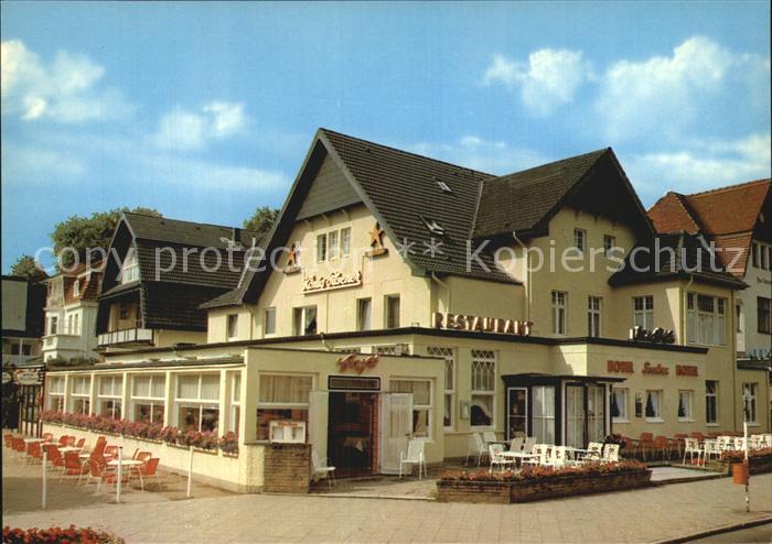 Travemuende Ostseebad Hotel Restaurant Cafe Seestern Terrasse