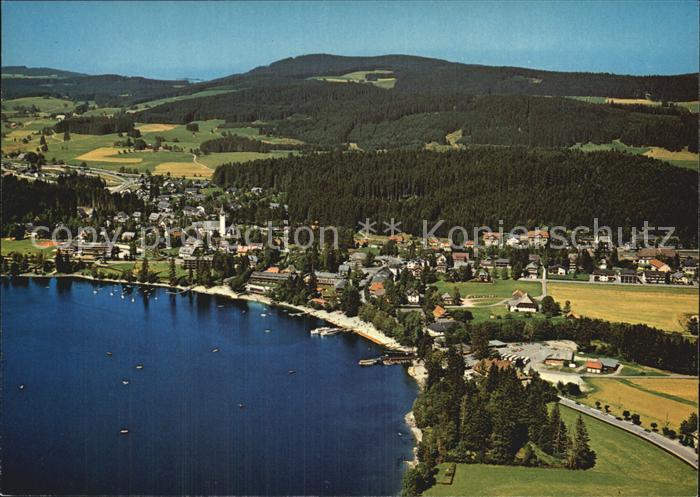 TITISEE Schwarzwald BW Fliegeraufnahme